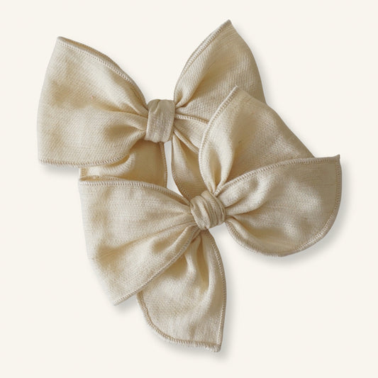 Baby Bow // Beige