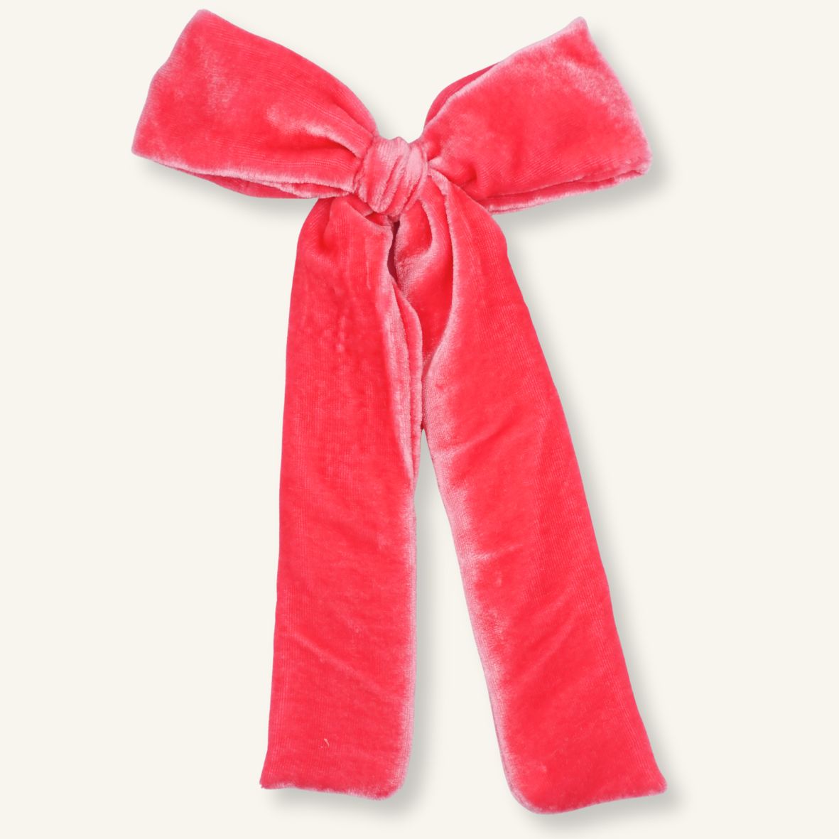 Lili // Hot Pink Silk Velvet