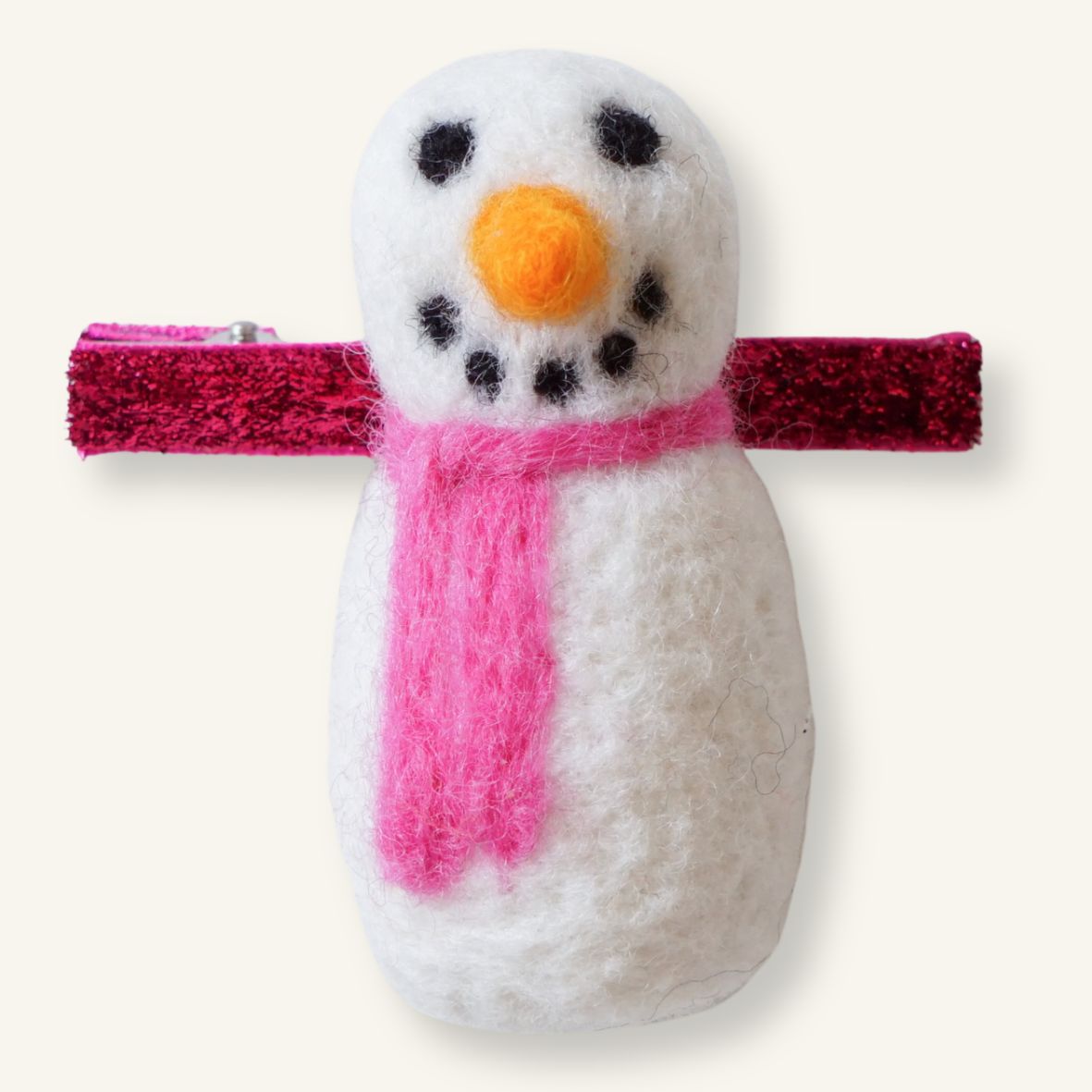 Hairclip // Snowman