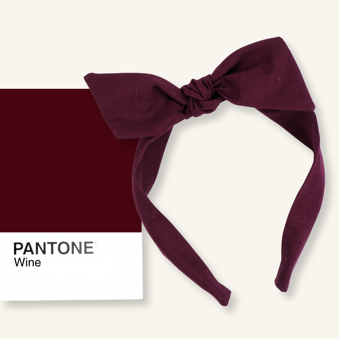 Diadema Knot // Wine