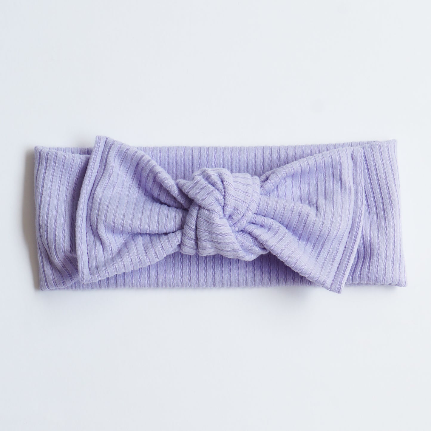 Headband Knot // Lavanda Rib