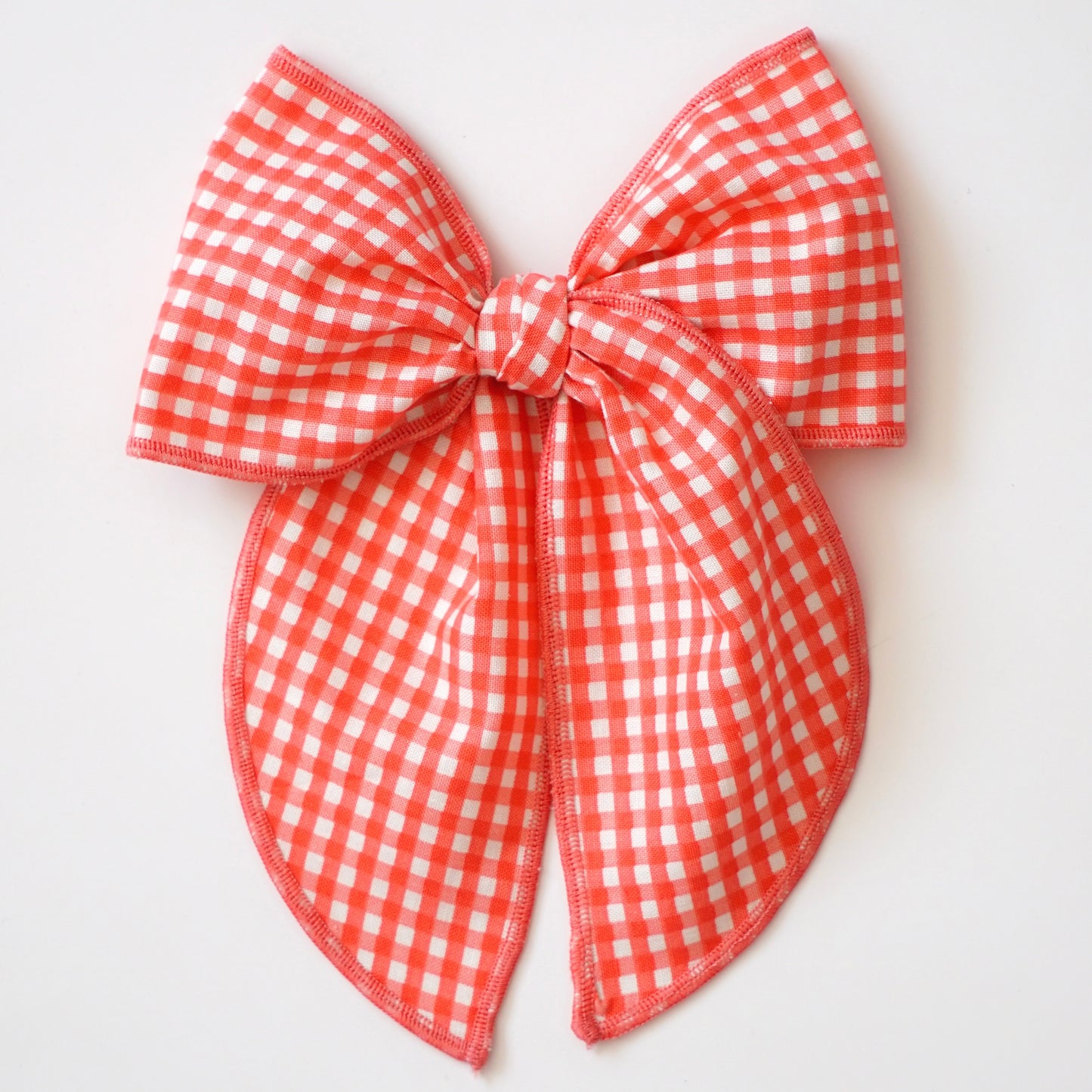 Marie // Gingham Coral