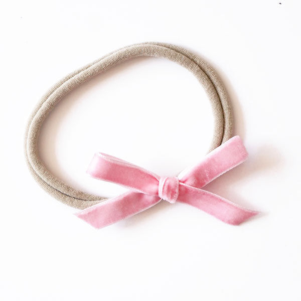 Mini headband // Baby Pink