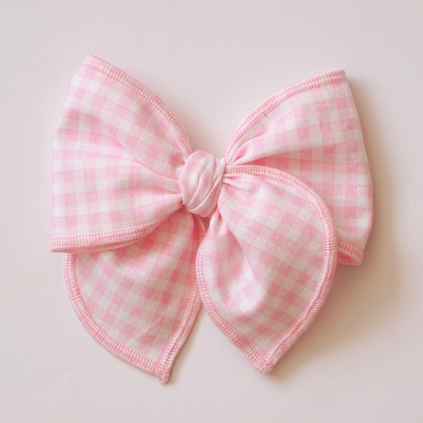 Mini Marie // Pastel Pink Gingham