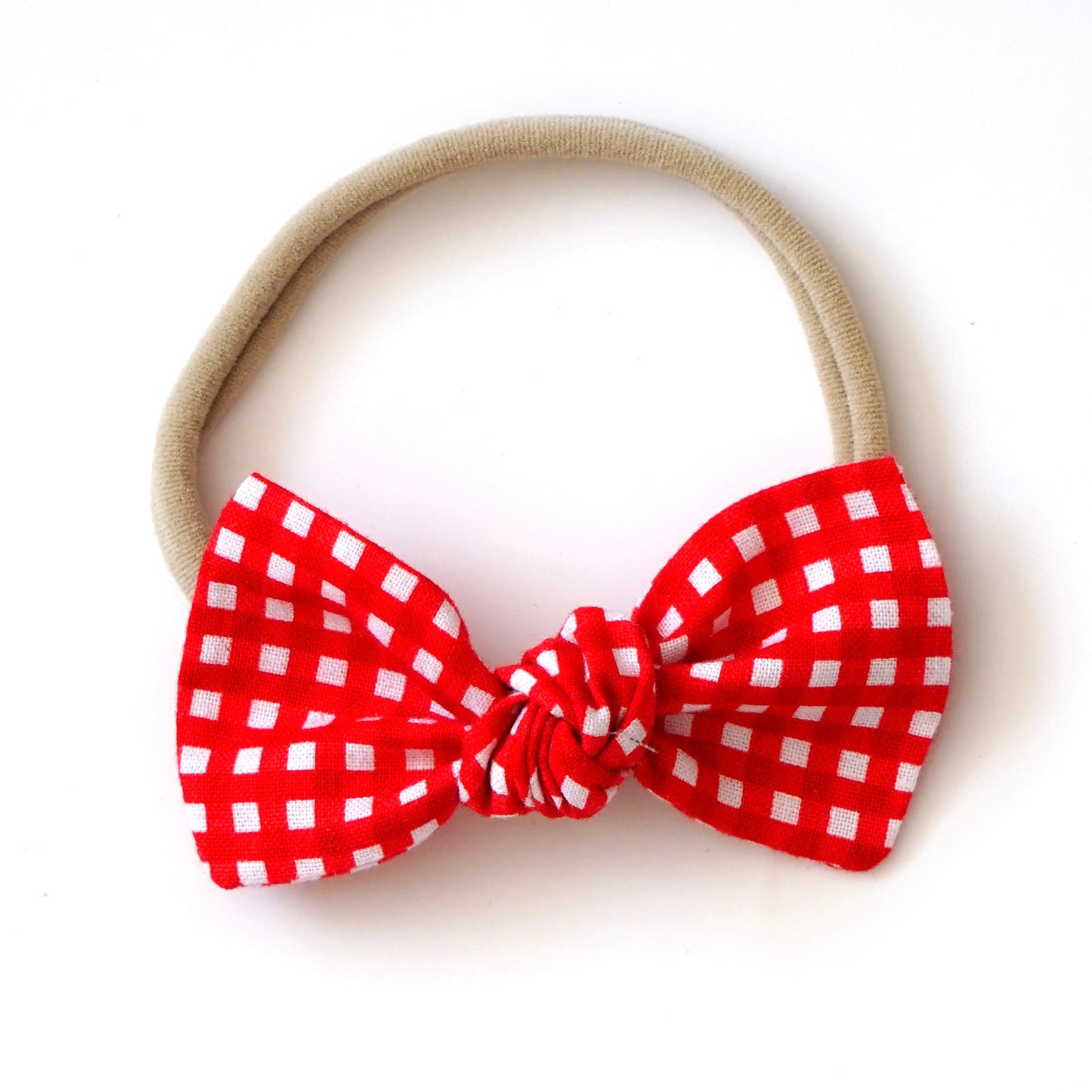 Kitty // Gingham Red