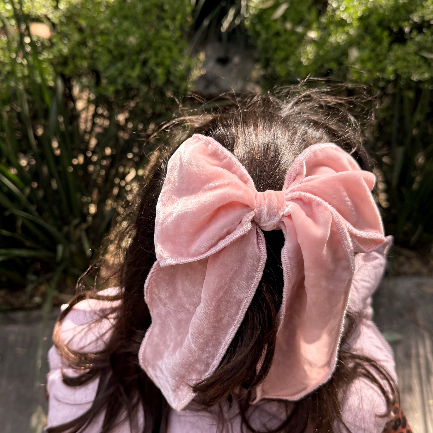 Marie // Baby Pink Silk Velvet