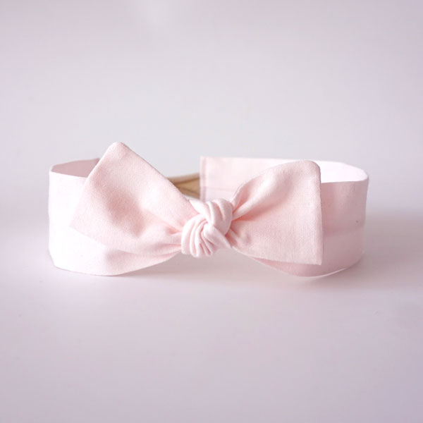 Baby Headband // Pale Pink