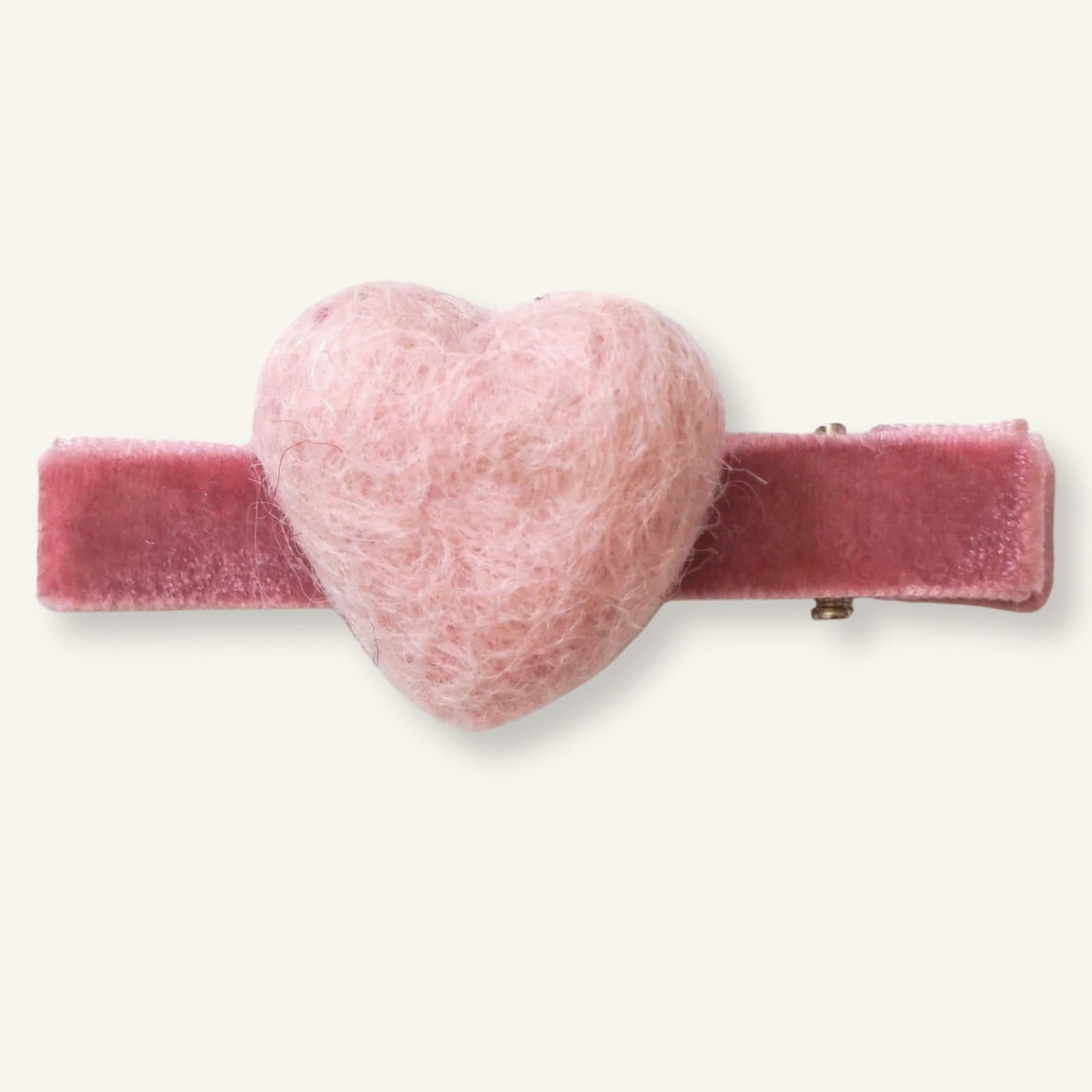 Hairclip // Pink Heart