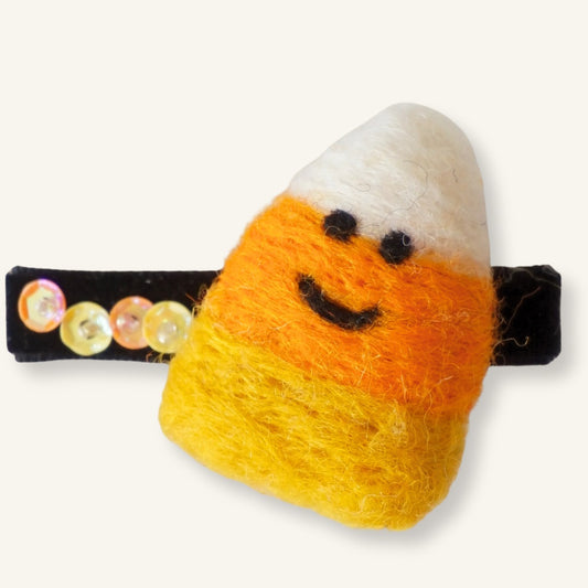Hairclip // Candy Corn