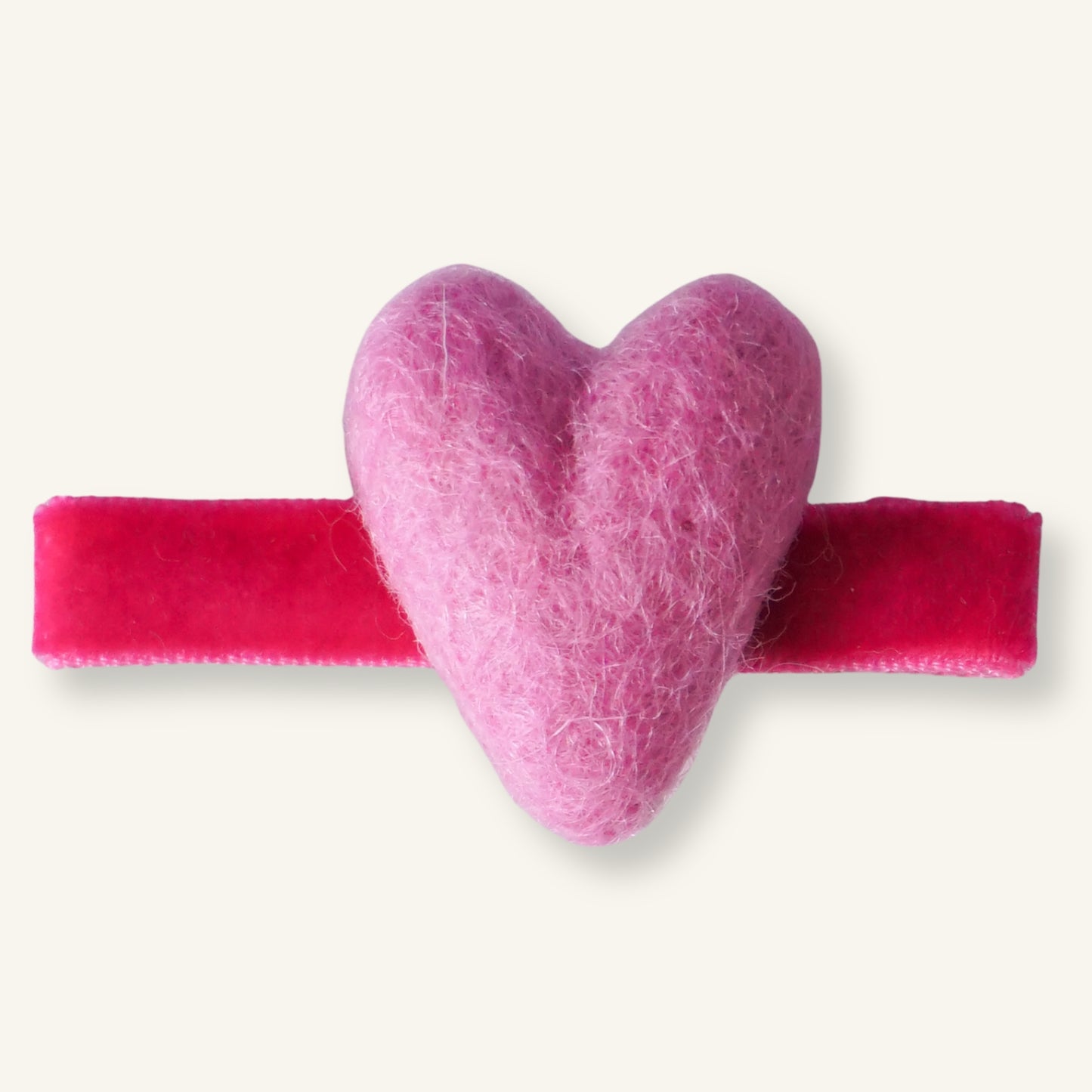Hairclip // Foxglove Heart