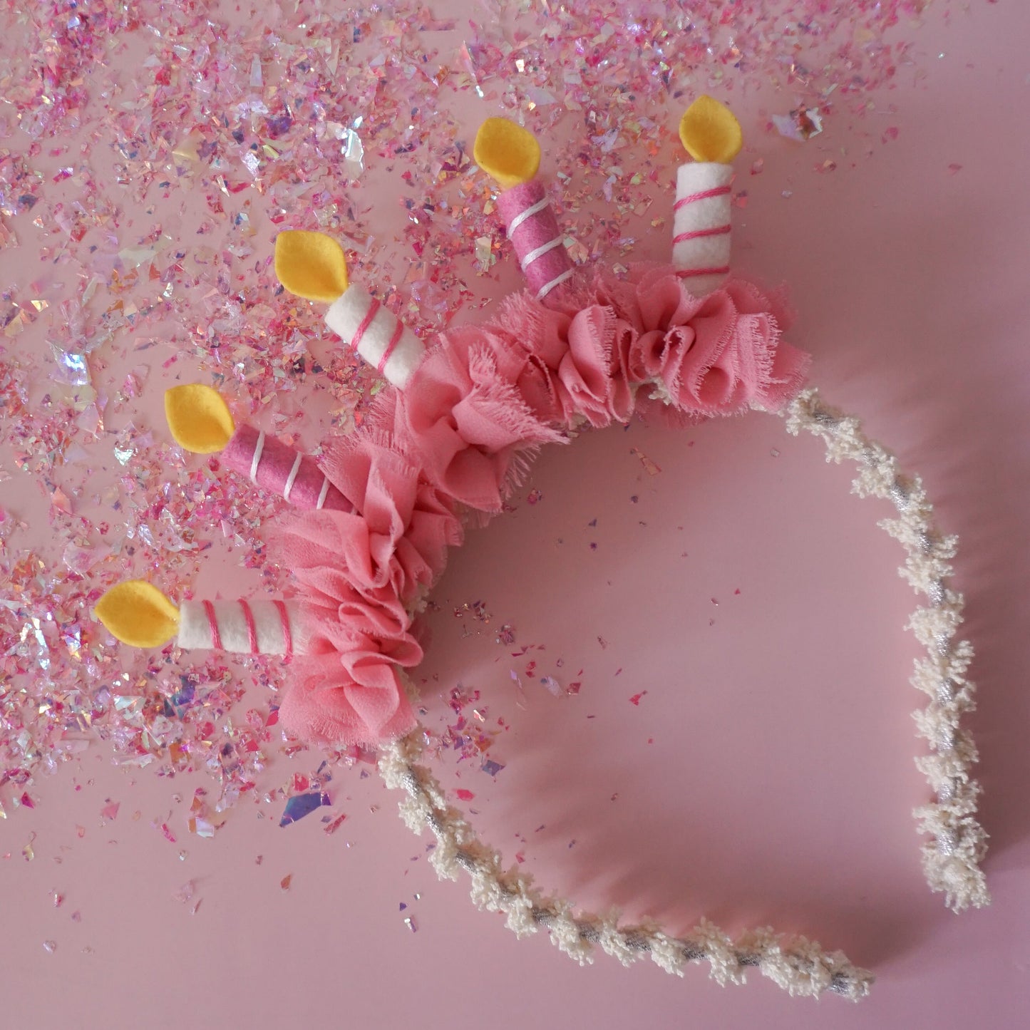 Diadema // Birthday Queen Swirl