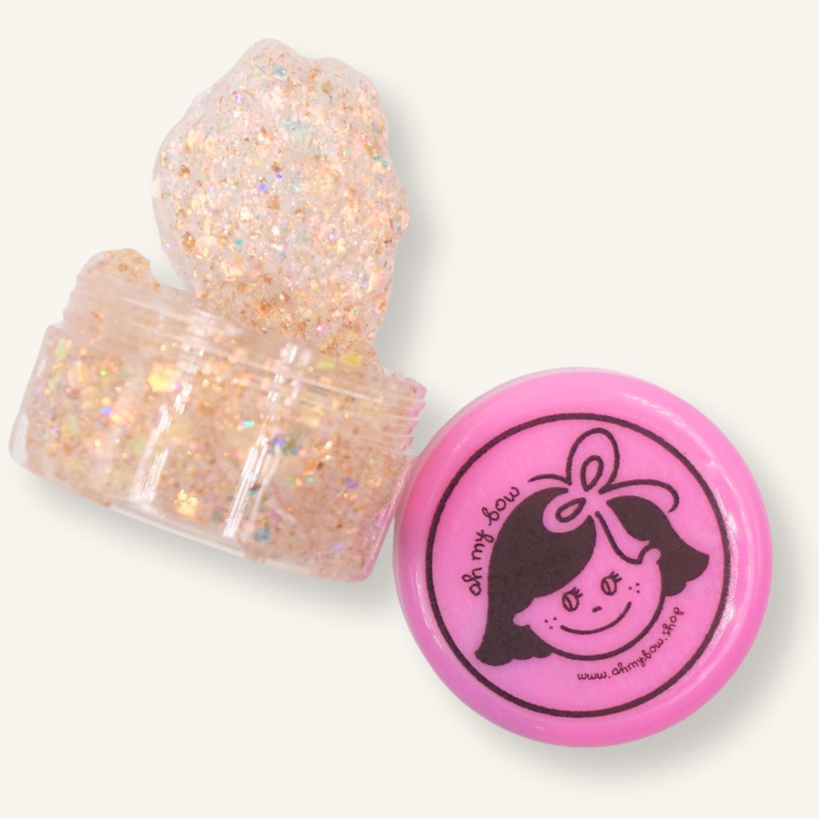 Glitter Gel // Rose Gold