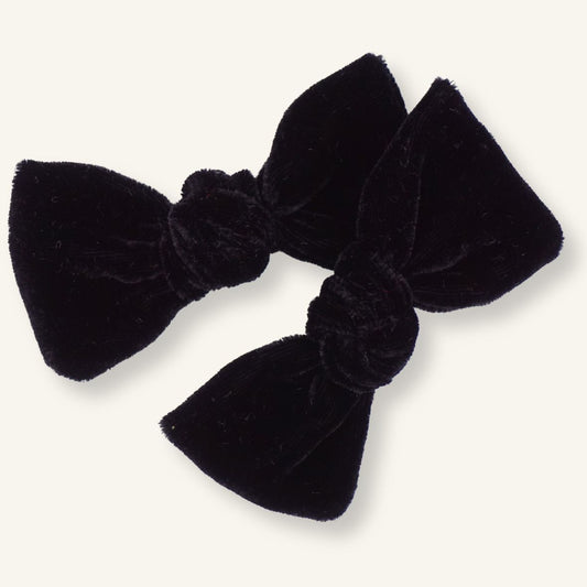 Kitty // Onyx Silk Velvet