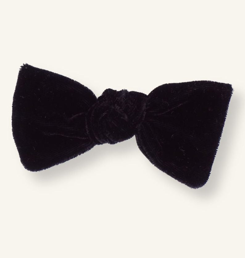 Kitty // Onyx Silk Velvet