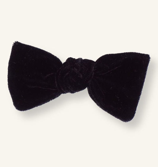 Kitty // Onyx Silk Velvet