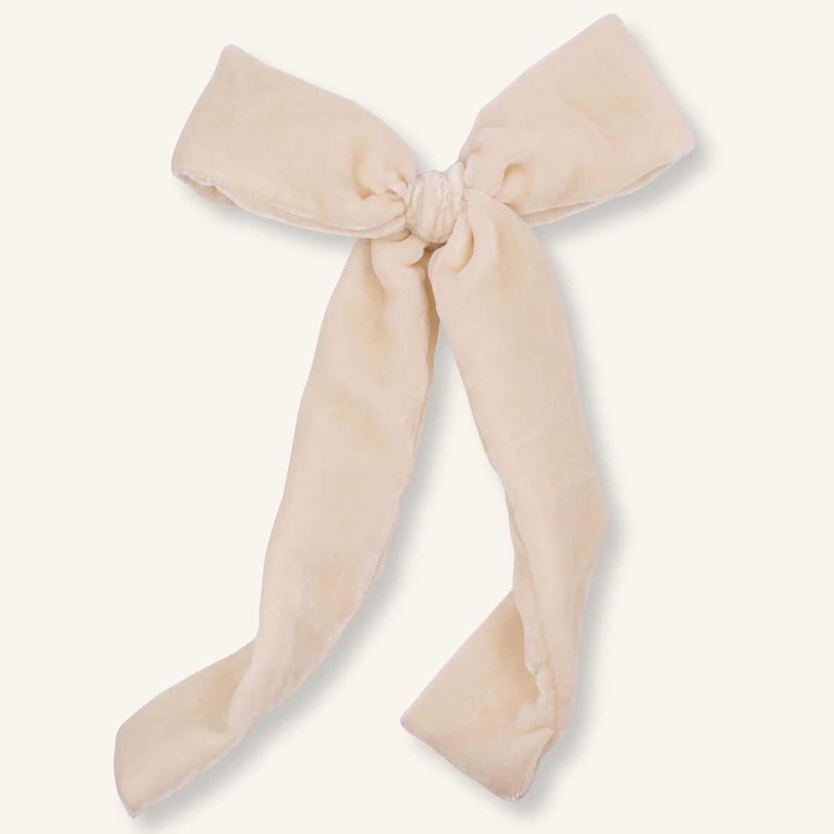 Lili // Ivory Silk Velvet