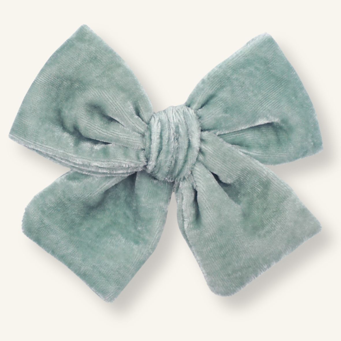 Classic Mini // Misted Green Silk Velvet