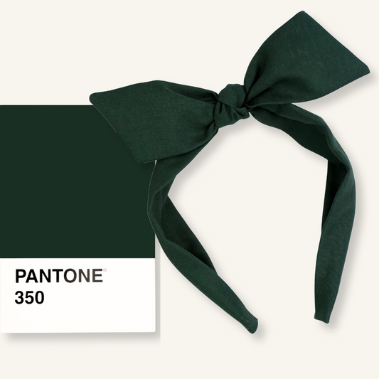Diadema Knot // Bottle Green 350