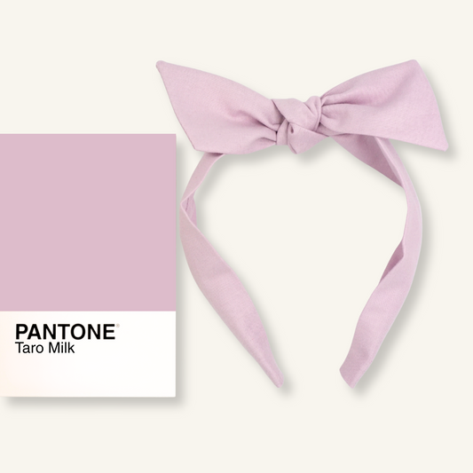 Diadema Knot // Taro Milk