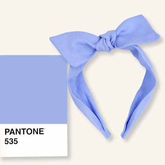 Diadema Knot // Linen Blue 535
