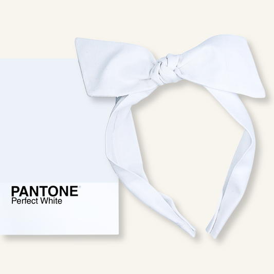 Diadema Knot // Perfect White