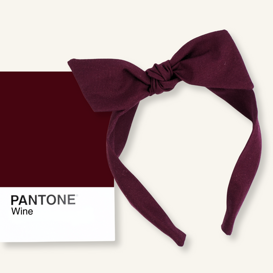 Diadema Knot // Wine