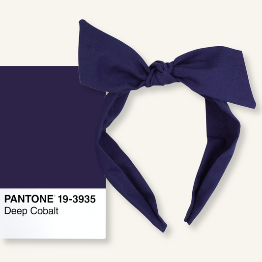 Diadema Knot // Deep Cobalt