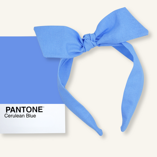 Diadema Knot // Cerulean Blue