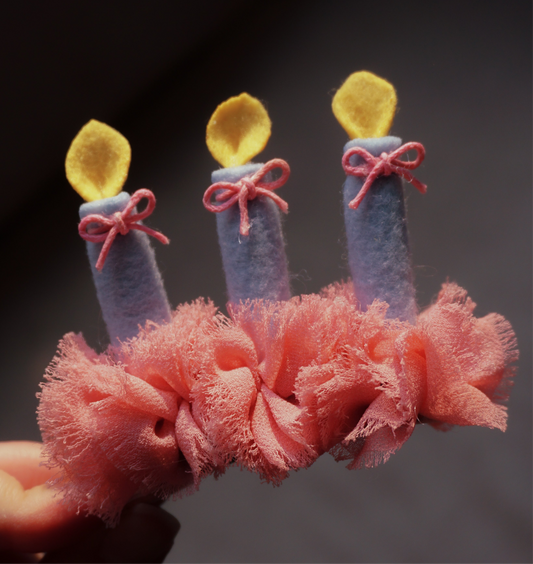 Hairclip // Birthday Candles