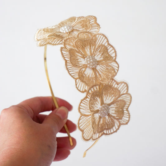Diadema // Gold Flower