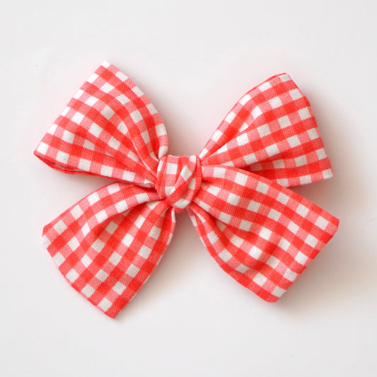 Classic Mini // Gingham Coral