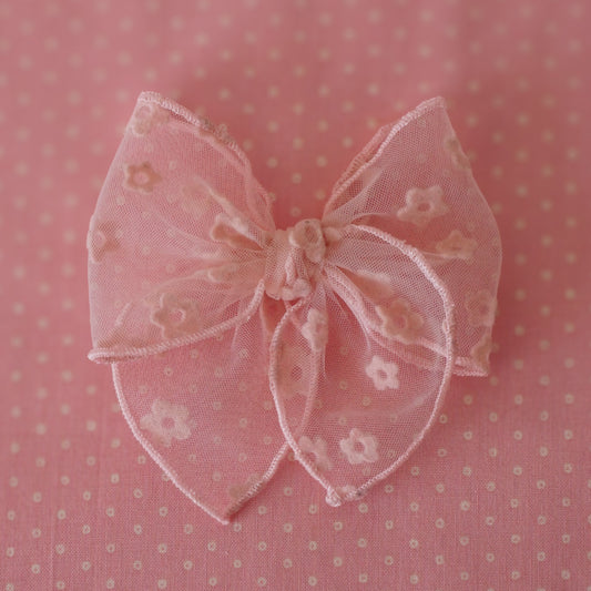 Mini Marie // Flower Tulle Pink