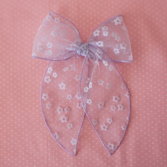 Marie // Flower Tulle Lavender