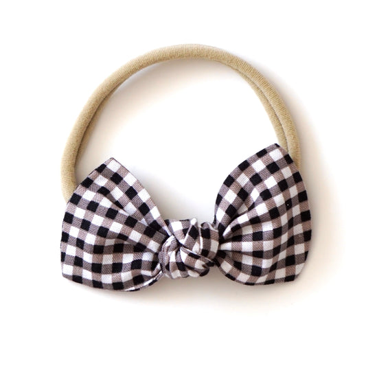 Kitty // Gingham Black