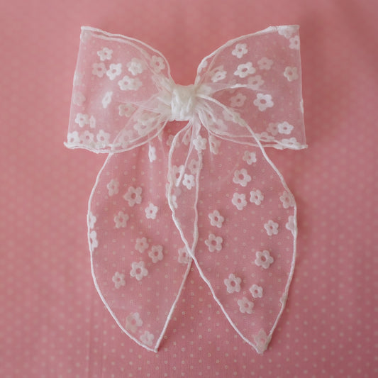 Marie // Flower Tulle White