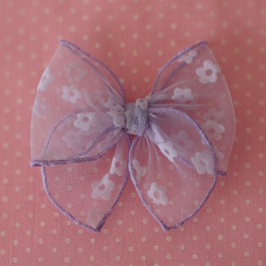 Mini Marie // Flower Tulle Lavender