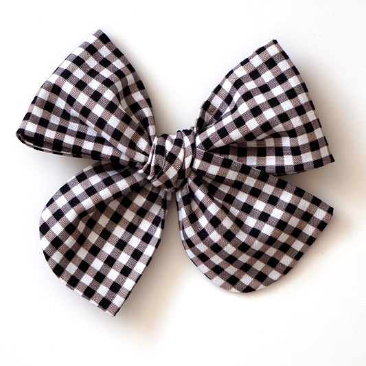 Classic // Gingham Black