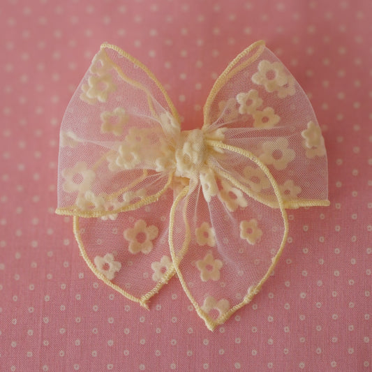 Mini Marie // Flower Tulle Yellow