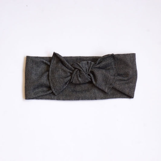 Headband Knot // Dark Grey