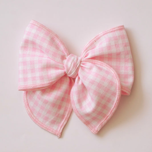 Mini Marie // Pastel Pink Gingham