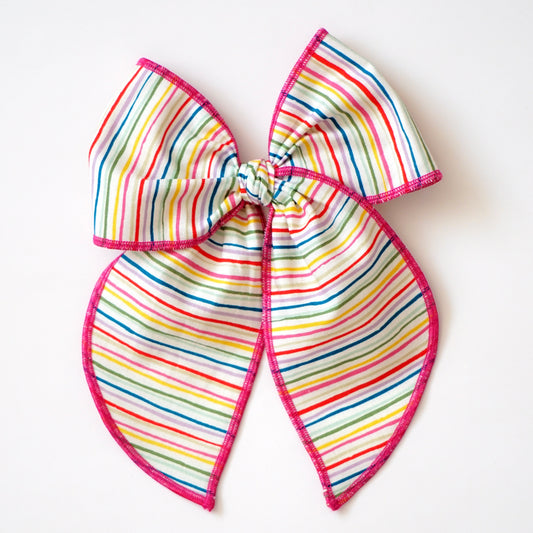 Marie // Rainbow Stripes II
