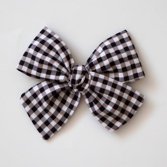 Classic Mini // Gingham Black