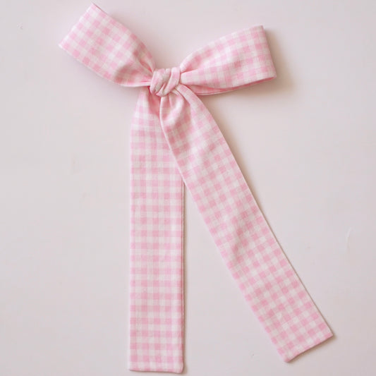 Lili // Pastel Pink Gingham