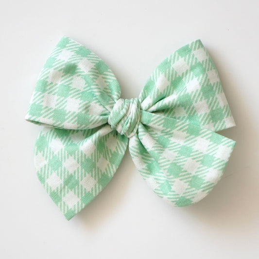 Classic // Gingham Green