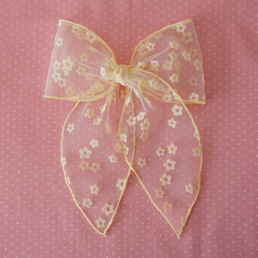 Marie // Flower Tulle Yellow