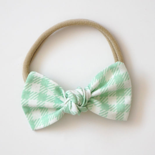 Kitty // Gingham Green