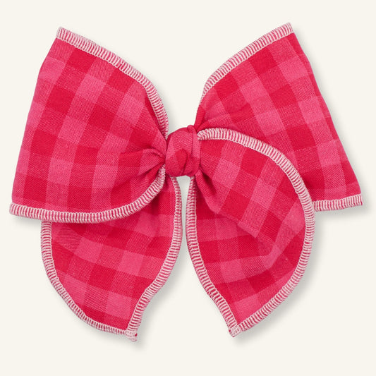 Mini Marie // Pink PIaid