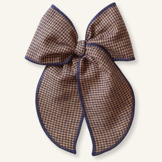 Marie // Plaid Homespun Navy