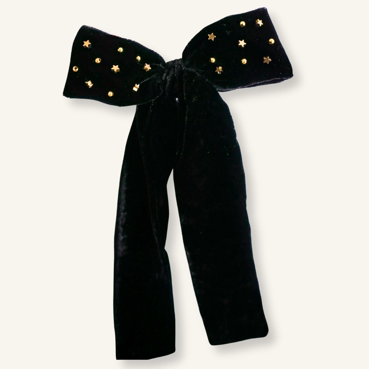 Lili // Stardust Black Silk Velvet