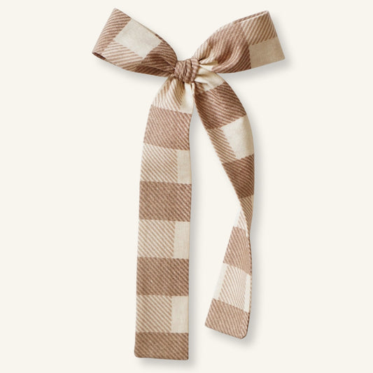 Lili // Beige Tartan